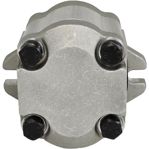 Top Shelf Hydraulic Gear Pump 4CC Counter Clockwise Rotation 96193GT Replacement top view with mounting bolts for lifts.