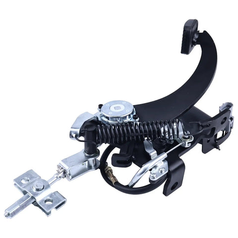 Tough Built Emergency Brake Pedal Straight Swap For Toyota Forklifts No Sweat Installation with lever and spring design.