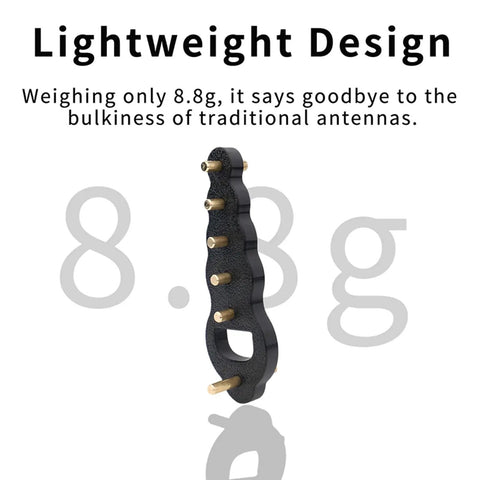 2 Pack Yagi Antenna Signal Booster For FPV Goggles And Drones lightweight design highlighted with 8.8g weight depicted.