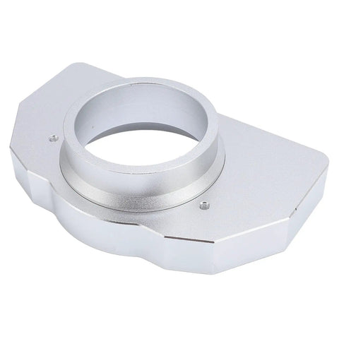 Aluminum Steering Wheel Bracket Bearing Seat for Sim Racing Direct Install Replacement in Sleek Silver Finish