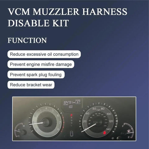 Muzzler Tuner For Honda Odyssey Pilot Accord Ridgeline And Acura 3.5L V6 With 30Cm Harness Plug And Play Adjustable Dial dashboard display