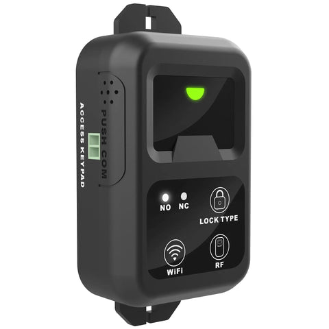 2.4GHz WiFi Wireless Door Access Control System With Remote Switch And Smartphone App Open Door From Anywhere Supports Up To 40 Remotes 160 Feet Range Easy Install For Home Or Office Security