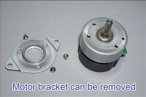 Brushless Servo Motor With PWM Speed Control For DC 9V To 24V 100 Line Encoder Built In Drive next to detachable bracket