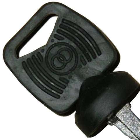 Close-up of Heavy Duty Ignition Key Set That Works Like A Dream For Skytrak Telehandlers And Excavators Compatible With Jcb Bobcat Cat Terex Includes Five Solid Replacement Keys.