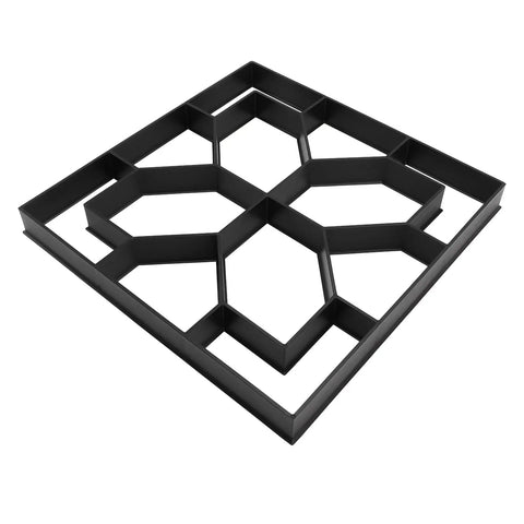 15.7X15.7 Inch Walk Maker Mold For Concrete Pavers ABS Reusable DIY Stepping Stone Paver For Lawn Patio Garden Yard Pathways