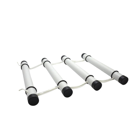 Heavy Duty PVC Scuba Tank Rack Organizer for car and home holds up to 3 tanks, 20 inch long by 2 inch diameter prevents rolling.