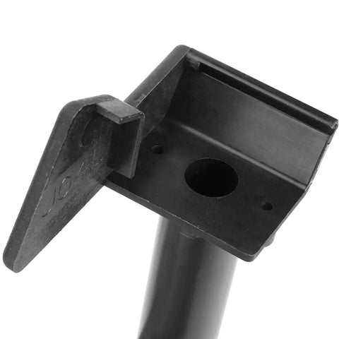 Compact Greenhouse Gutter Down Pipe Kit For Rainwater Drainage In PVC Aluminum System With Bracket Easy No Fuss Install Black Finish Perfect For Small Greenhouses And DIY Drainage Upgrades