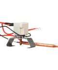 Built-In Thermostat For 5100 Series Heaters SPST Line Duty Or Low-Voltage Control, copper attachment, white unit, red wires