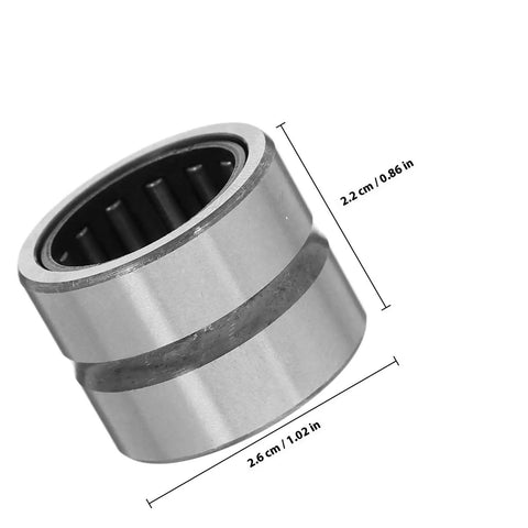 2 Piece Needle Roller Bearing Kit Fits Electric Hammer Drill And Angle Grinder Precision Steel Thrust Bearings Heavy Duty Rock Solid Industrial Grade Replacement Parts For Drills Cutters Badass Performance Upgrades, 2.6 cm x 2.2 cm
