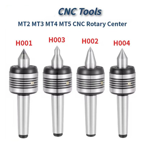 Rock Solid CNC Lathe Live Center MT2 MT3 MT4 revolving tailstock support with precision tips and pro-grade bearings.