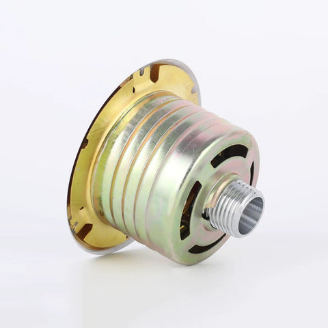 Top Shelf Concealed Pendent Fire Sprinkler Head DN15 With 155 Degree Glass Bulb automatic heat activation for ceilings side view