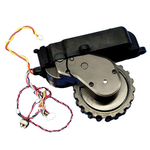 Replacement Left And Right Wheel Assembly For WVCR200S Robot Vacuum Cleaner, durable design with wiring visible