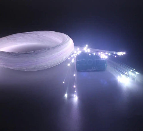 End Glow PMMA Optical Fiber Light Cable 1.0mm Diameter 4921ft Roll 1500m for LED Fiber Optic Star Ceiling Lighting