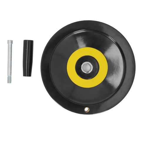 Rock Solid Table Saw Hand Wheel With 22mm Center Hole And 250mm Outer Diameter For Lathe Milling Grinder Ergonomic Revolving Handle