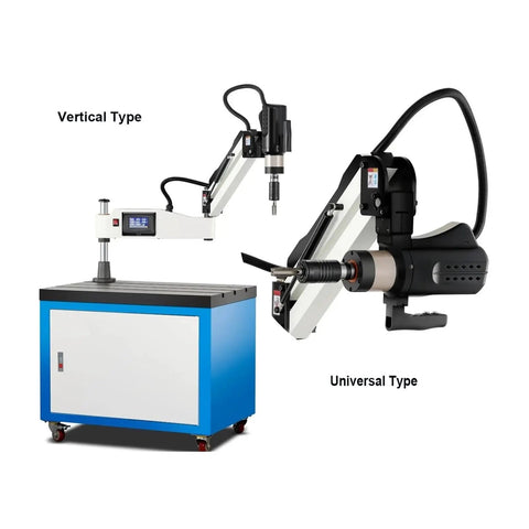 Vertical and Universal Electric Universal Button Tapping Machine Workhorse With Automatic CNC Servo Threading And Chuck For M3 To M20.