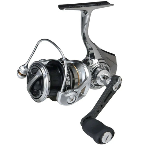 Front view of Zenon 2000S Spinning Reel Beast Lightweight 5.0 Oz Frame With 5.2 To 1 Gear 6.6 Lb Max Drag fishing reel.