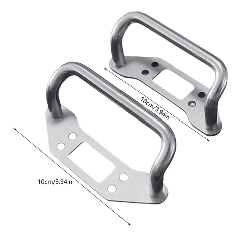 Stainless Steel Electric Skateboard Carry Handle Universal Longboard Grip Replacement, durable with widened handle design