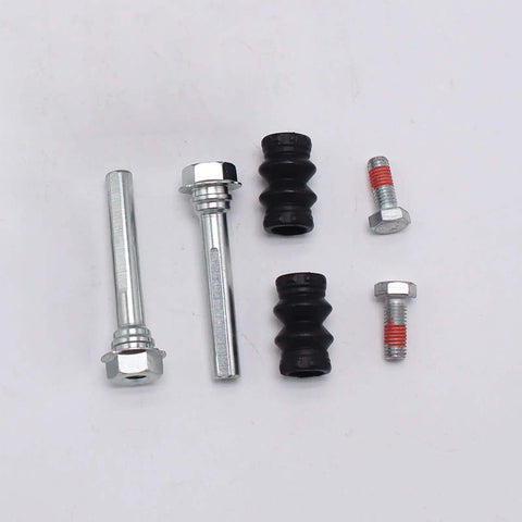 Easy Install Brake Caliper Slider Guide Pin Bolt Kit CKT1014 BCF1339AB For VW T5 Auto Repair Replacement Part That Slides Smooth As Butter And Keeps Your Ride Safe. metal pins, rubber boots, bolts