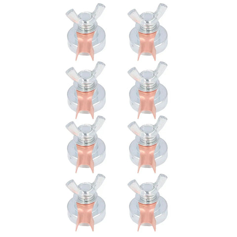 Rock Solid Magnetic Welding Ground Clamp For Metalwork Projects Big Grip Steel Hog with fast clamping power shown from the front.