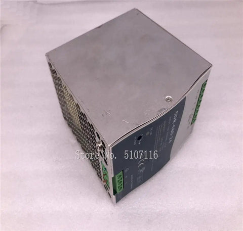 Beefy 24V 20A 480W DIN Rail Switching Power Supply for Industrial Automation and Control Panels Compact Modular Design Reliable Power Module for PLCs and Machinery, metal housing