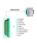 Top Notch NMEA2000 Converter For Boats And Yachts IP67 9-32V DC Box Converts Analog Sensor Signals To NMEA2000 diagram