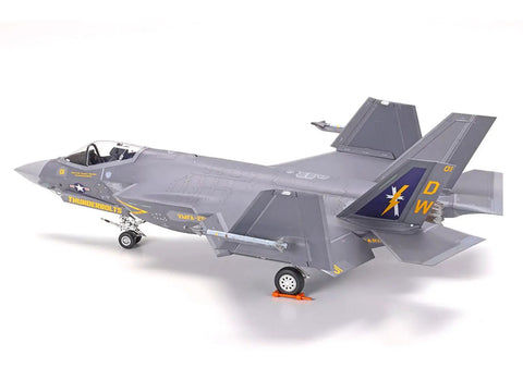 F-35C Lightning II 1/72 Scale Model Kit Unpainted Plastic Assembly, RAM Panel Surface Detail, Glue Paints And Tools Not Included