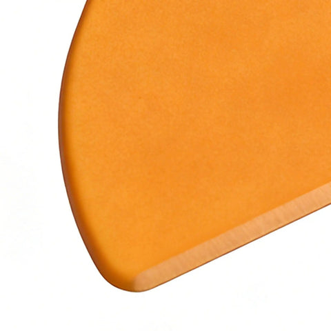 Close-up of orange scraper from Wall Repair Paste Quick Dry Putty With Handy Scraper Kit for Cracks, Dents And Nail Holes