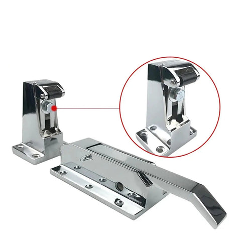 Heavy Duty Door Handle Oven Hinge Kit With Cam Lift Lock Knob Latch Hardware Pull Part Industrial Grade Replacement For Doors