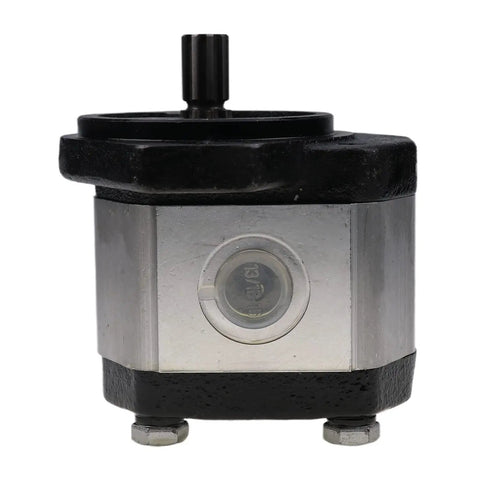 Bad Ass Heavy Duty Hydraulic Gear Pump Replacement For GS Series Scissor Lifts, gray alloy body with metal mounts.