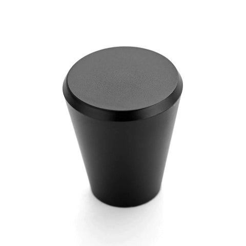 Matte Black Kitchen Cabinet Knobs 10 Pack 3/4 Inch Round Drawer Pulls For Cabinets Dresser And Doors Easy Upgrade For Any Room Euro Style