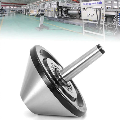 6 Inch MT3 Bull Nose Live Center For Lathe With Morse Taper No 3 75 Degree 5 29/32 Inch Shank Beefy Heavy Duty Machining Tool