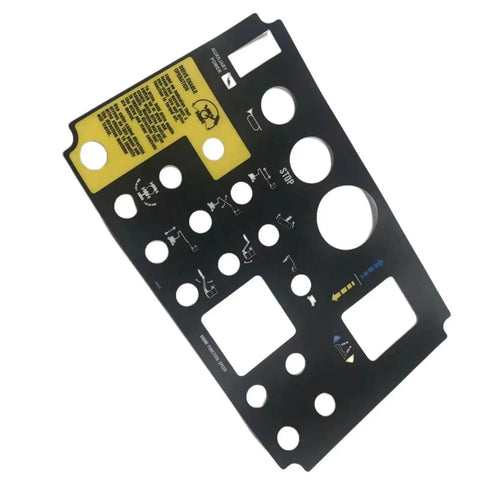 Top Shelf Replacement Platform Control Panel Decal Sticker For Genie Boom Lifts Z-30/20N Z-34/22 DC Z-34/22N Slick OEM graphics detail.