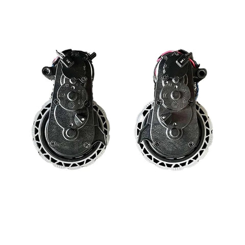 Ecovacs Deebot quiet wheel upgrade featuring noise-reducing bearings and durable design for smooth vacuum operation.