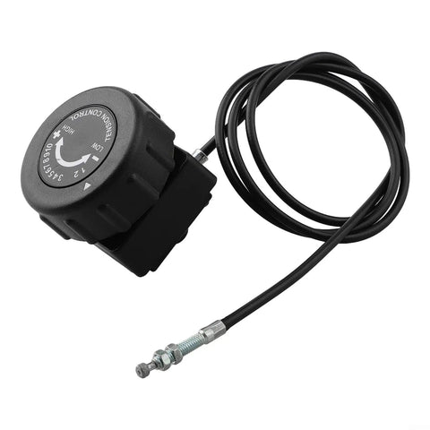 Fine Tuned Resistance Rotary Adjuster For Exercise Bike With Eight To Ten Gear System And Cable Metal Replacement Part