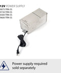 Wall Wash LED Landscape Light 12V With Built In Dimming 3000K Warm White Solid Brass Bronze Coated Housing power supply required
