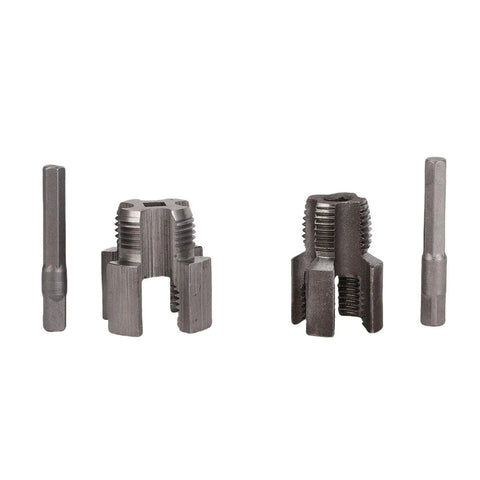 Dual Function Pipe Threading Tool Set For Home Repair And PVC Work Alloy Steel Internal External Thread Cutter 1/2 & 3/4 inch DN15 DN20