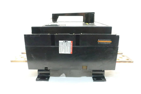 Kick The Heavy Lifting Up A Notch With This Straight Shooter Electronic Trip Circuit Breaker with black casing and metal mounting base.
