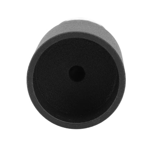 Bottle Jack Lift Extension For 6 Ton Capacity With 3 Inch Height Increase Stackable Iron Adapter, top view showing hollow center