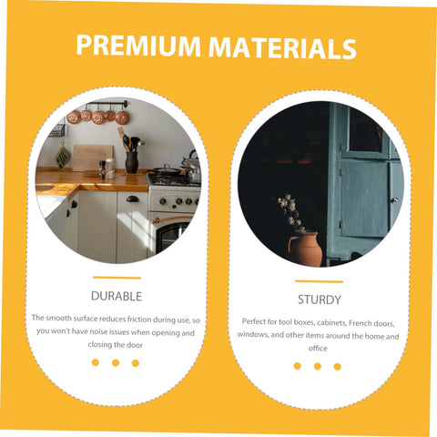 Image showing kitchen and cabinetry to demonstrate the Hidden 360 Degree Rotating Hinge Set for Cabinets and French Doors, Concealed Door Hardware, 4 Piece Pack for Secret Doors and Windows, Durable Hidden Hinge System With No Fuss Install for Home and Office by HOMSFOU.