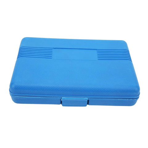 Ultimate 50-Piece HaloVerde Magnetic Driver Bit Kit With Extra Long Security Bits, Heavy Hex Torx Spline Tools For Precision Screwdriver Work On Any Project. Blue plastic case