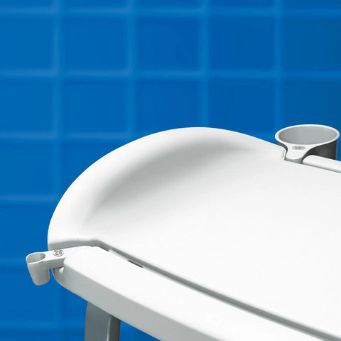 Tub Transfer Bench Shower Chair For Elderly And Disabled adjustable height detail with non-slip surface