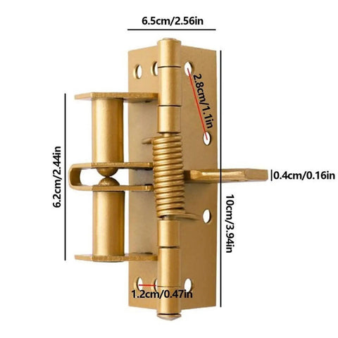 Spring Loaded Detachable Hinges With Self Aligning Door Auto Closing For Cabinets Drawers Windows And Furniture Easy Install