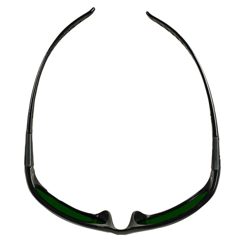 Hellraiser V40 Safety Glasses Featuring IRUV Shade 5.0 Lenses And A Durable Black Frame built dang tough for heavy duty cutting.