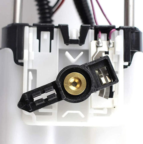Close-up of fuel pump assembly for Direct Fit E3614M Fuel Pump Replacement for 2004 2005 Chevy Colorado and GMC Canyon 2.8L 3.5L