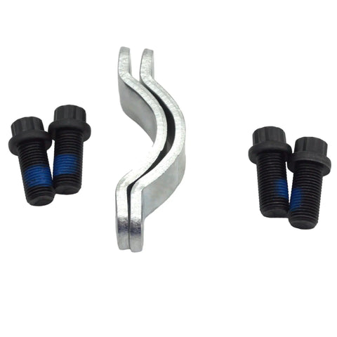 Heavy Duty Universal Joint Bearing Strap Replacement Kit 6.5-70-18X Rock Solid with steel strap and bolts.