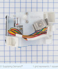 Go-To Ice Dispenser Auger Motor Replacement Kit with cooling fan and cables for side-by-side and French door refrigerator