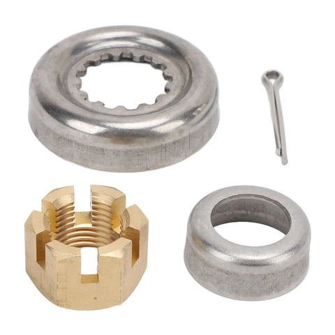 Marine Propeller Nut Kit For Outboard Engine Heavy Duty Metal Proof Installation Hardware Set With 66T W4599 00 Compatibility
