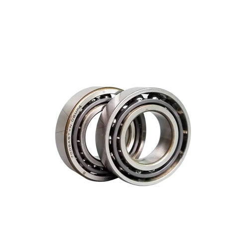Top Shelf Angular Contact Ball Bearing Pair Grade P4 Precision with smooth metal finish for heavy workloads.