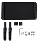 Foldable Magnetic Tool Tray With Aluminum Alloy Platform And Rubber Coated Surface For Strong Magnetic Hold, Ideal For On Site Repairs, Assembly, And Modular Toolbox Systems, Space Saving Workbench Accessory front view