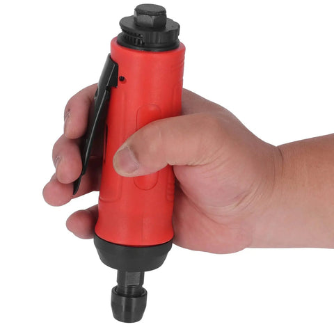 Smooth Operator 18000Rpm Air Die Grinder Pneumatic Grinding Machine with Muffler in hand for easy use and control.